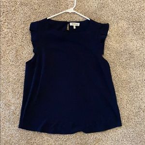 Navy Work Blouse